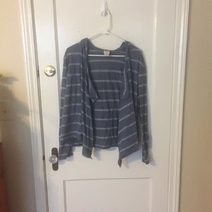 Target Hooded Draped Cardigan